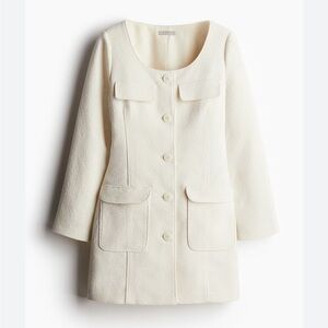 H&M Bouclé Jacket Dress